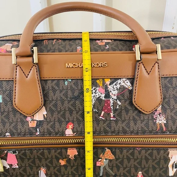 Michael Kors Jet Set Girls Travel Large Weekender Duffel Bag - Picture 11 of 15